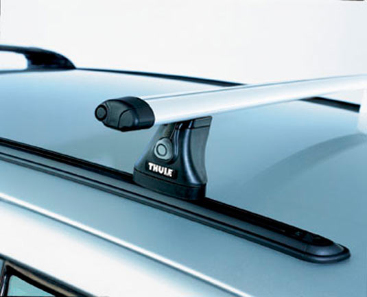 The Roof Box Company: for cars with T-tracks - A channel in the roof with a slot running full length.